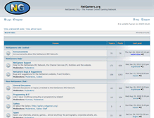 Tablet Screenshot of forum.netgamers.org