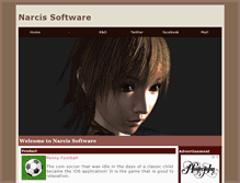 Tablet Screenshot of narcis.netgamers.jp